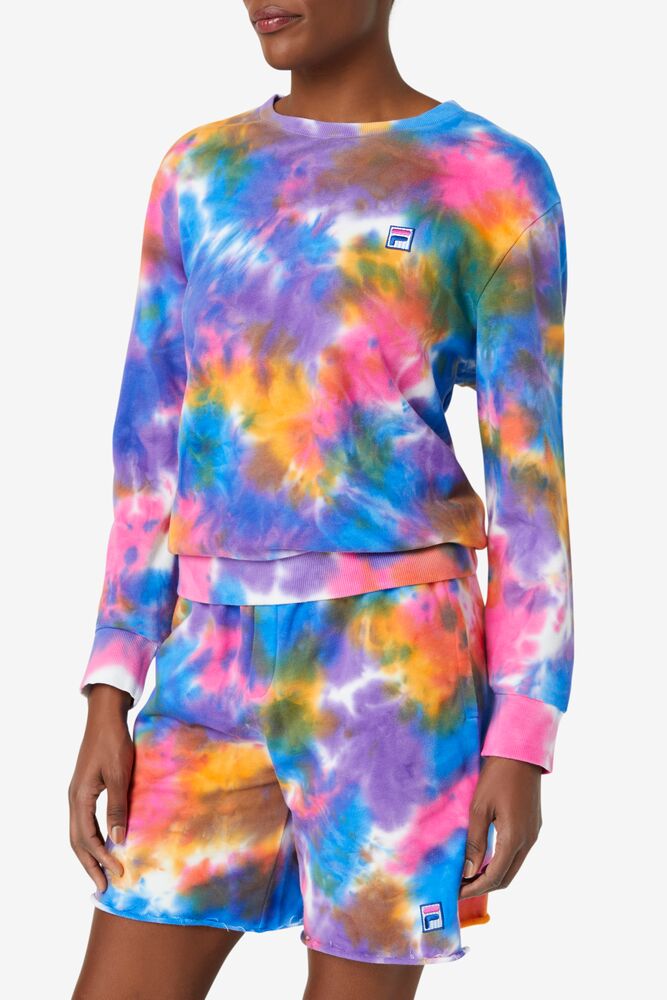 Jamie Tie Dye Crewneck Pull 486 Unisex|KFSS-63054365