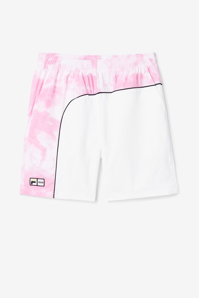 Msgm X Fila Printed Short 543 Homme|PTKU-97741608