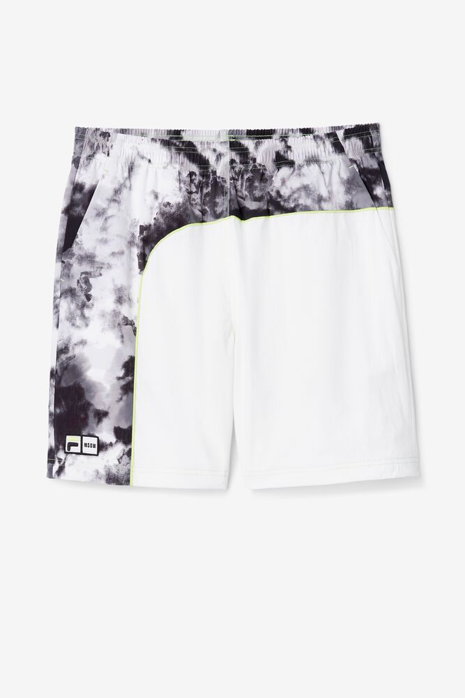 Msgm X Fila Printed Short 001 Homme|TXEU-47429468