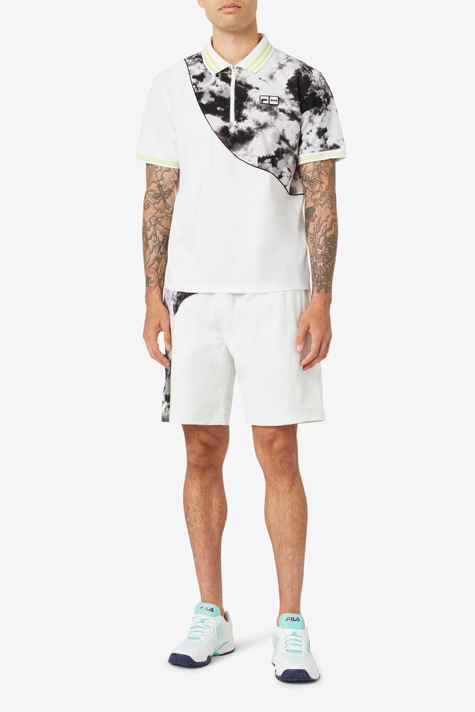 Msgm X Fila Printed Short 001 Homme|TXEU-47429468