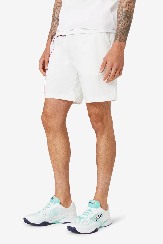 Msgm X Fila Printed Short 543 Homme|PTKU-97741608