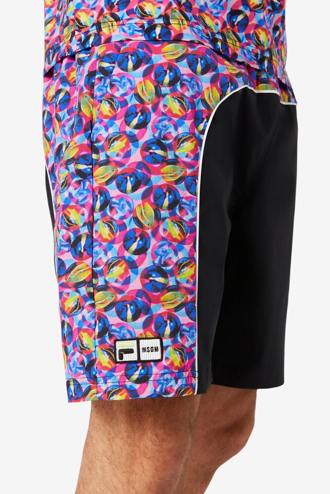 Msgm X Fila Printed Short 002 Homme|NCAN-17110944