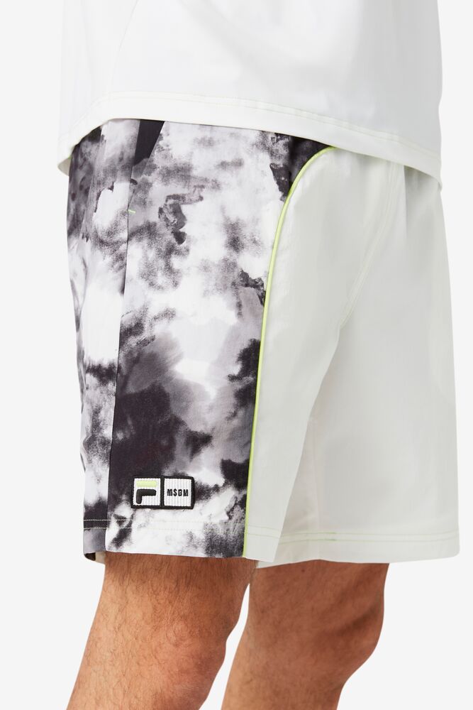 Msgm X Fila Printed Short 001 Homme|TXEU-47429468