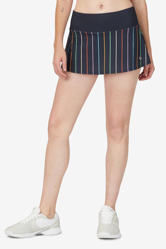 Cross Court Stripe Skort 096 Femme|DXOP-80942994