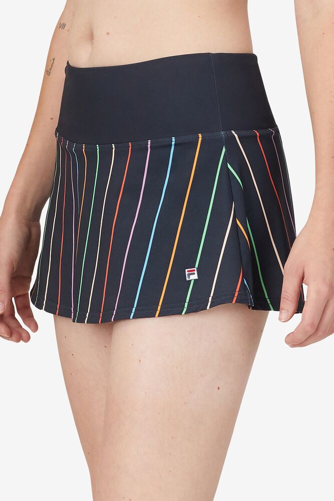 Cross Court Stripe Skort 096 Femme|DXOP-80942994