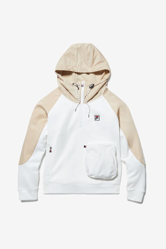 Fila Milano 1/2 Zip Sweat Capuche Homme|GBEH-89705128