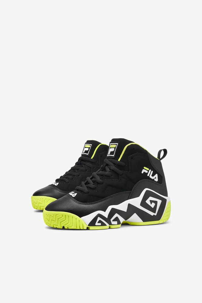 Fila Enfants Mb Blk/Sfty/Wht Enfants|YCZO-87820188