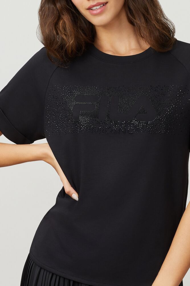 Fila Milano Cotton Tee Femme|OVNY-88338807