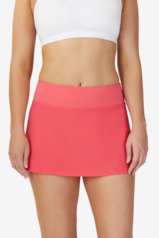 Tie Breaker 13 1/2" Skater Skort 687 Femme|DHON-68559554