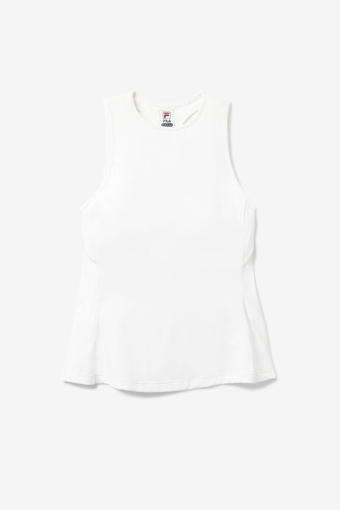 Blanc Line Racerback Tank 100 Femme|WMVF-84440003