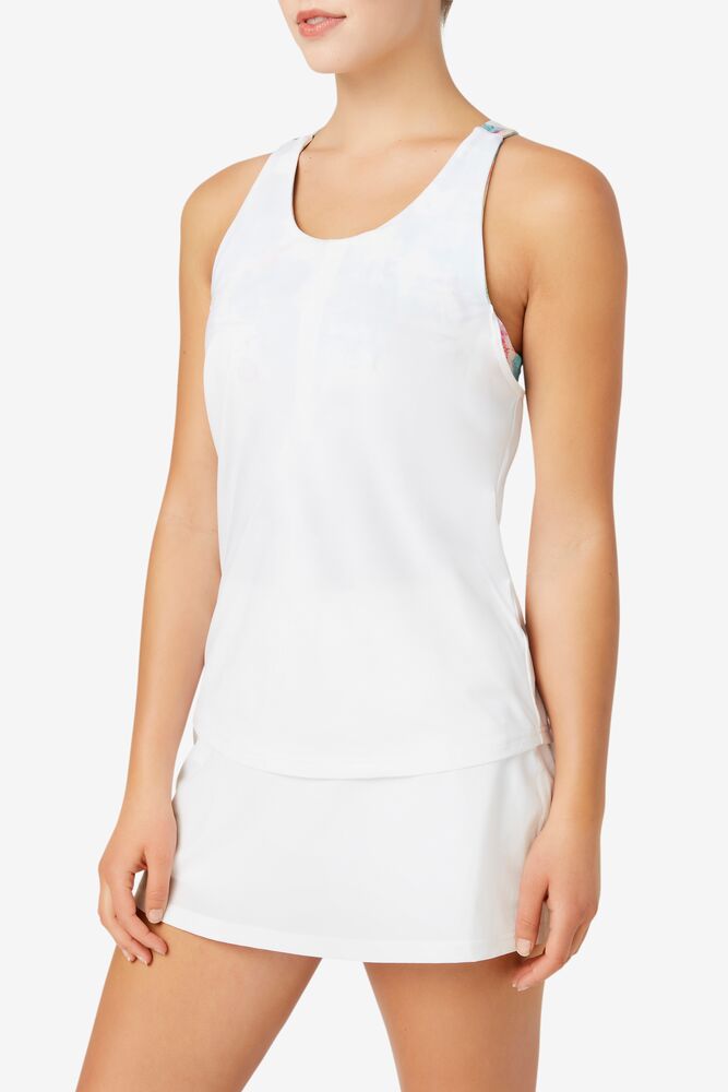 Tie Breaker Double Layer Racerback Tank 100 Femme|LGSE-51910312