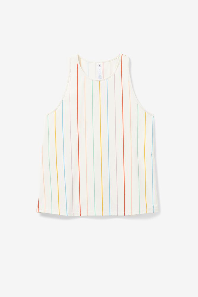 Cross Court Tie Up Back Tank 139 Femme|FNZR-69881747