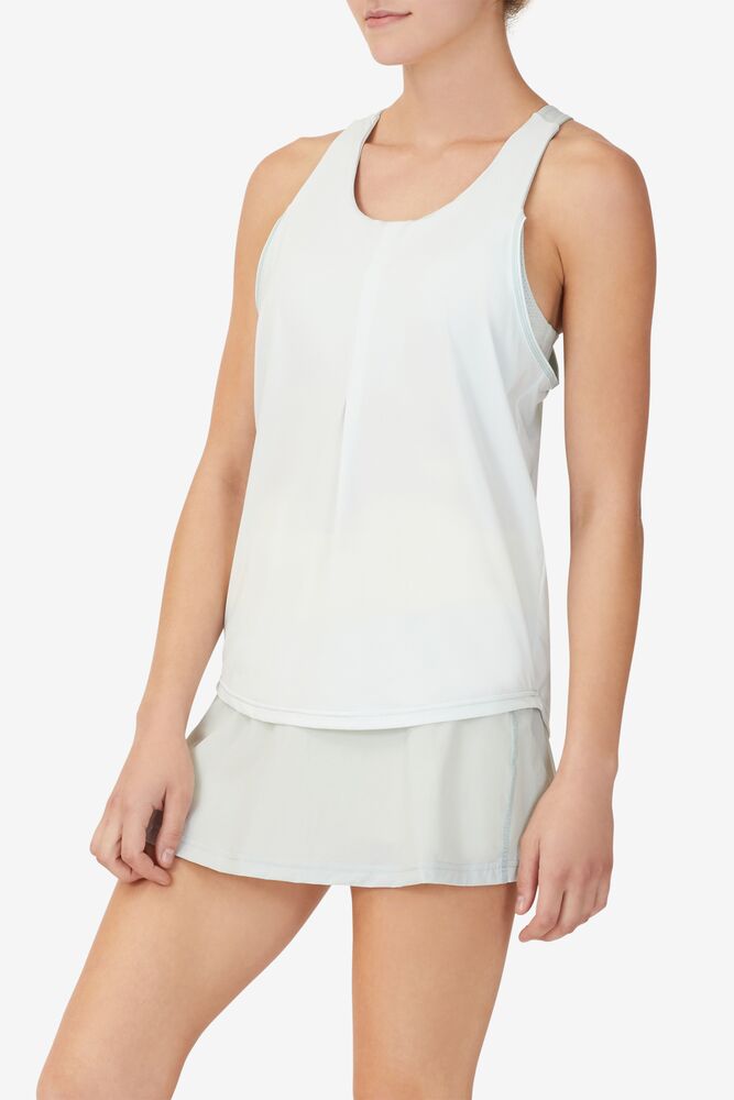 Tie Breaker Double Layer Racerback Tank 394 Femme|EOML-65724267