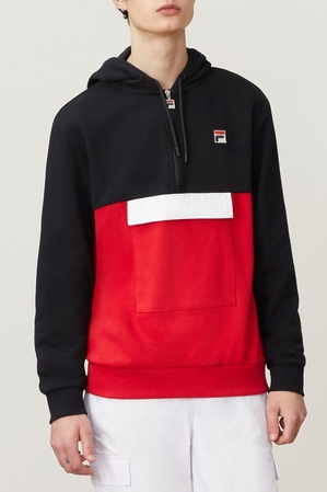 Hector 1/2 Zip Sweat Capuche Homme|MJYK-97230103