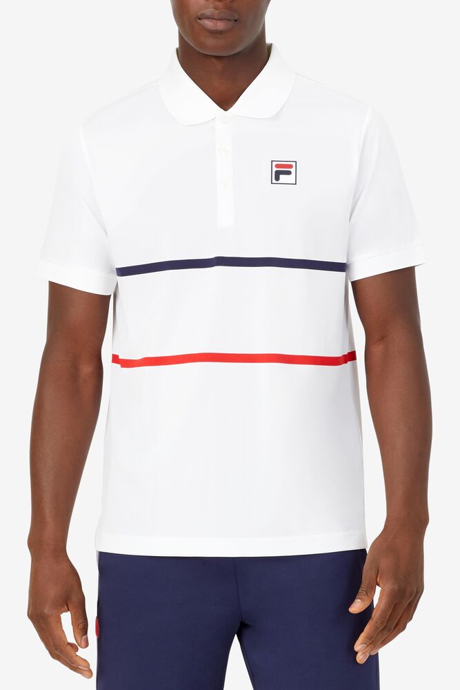 Heritage Tennis Striped Polo 100 Homme|BEAQ-97886046