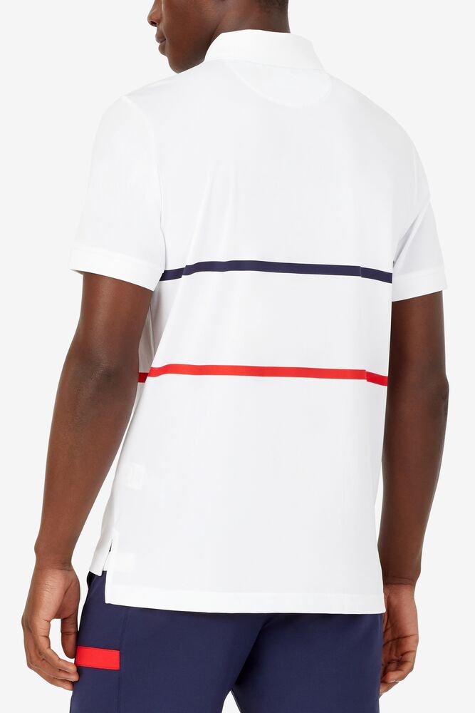 Heritage Tennis Striped Polo 100 Homme|BEAQ-97886046