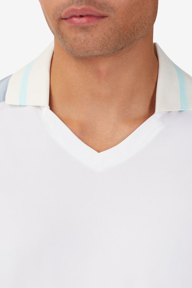 Cross Court V-neck Polo 100 Homme|YSYF-13074394