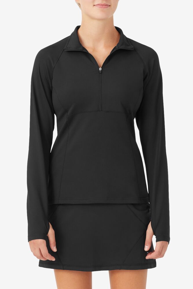 Essentials 1/2 Zip 001 Femme|CYGX-42847620