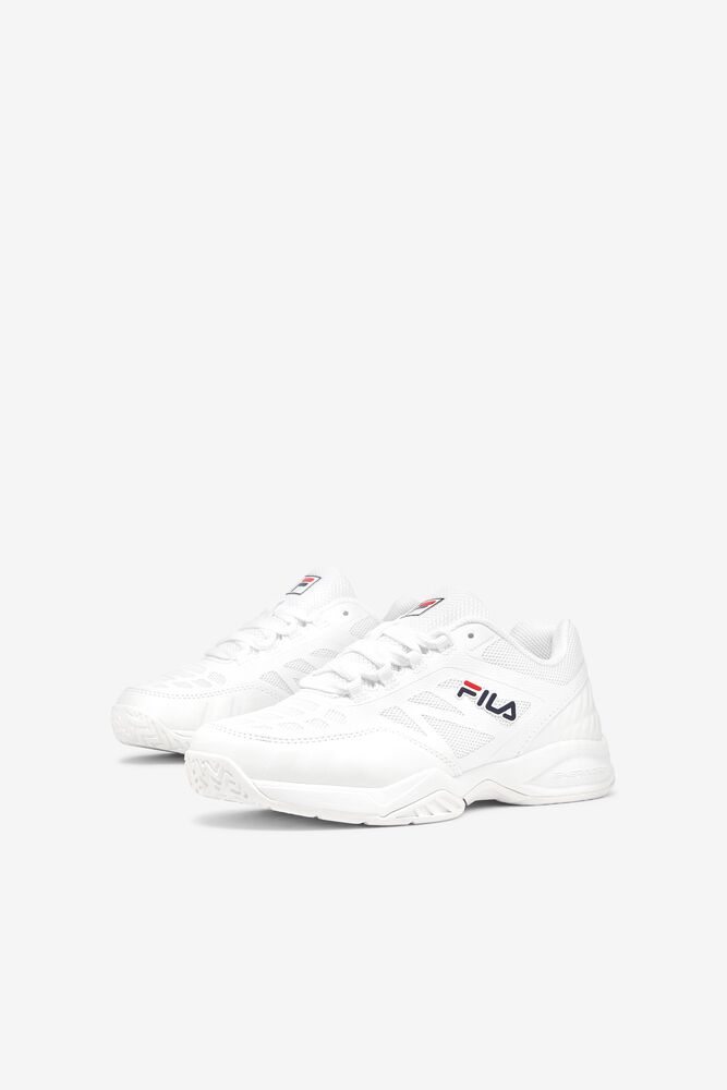 Fila Enfants Axilus Jr Wht/Wht/Wht Enfants|VNSH-05323586