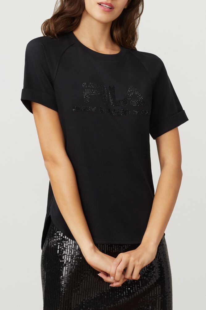 Fila Milano Cotton Tee Femme|HLEM-00354011