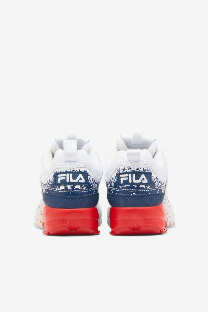 Fila Enfants Disruptor 2 Splatter Wht/Fnvy/Fred Enfants|AOPT-62939129