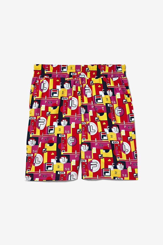 Keme Printed Swim Short 411 Homme|NALR-91169622