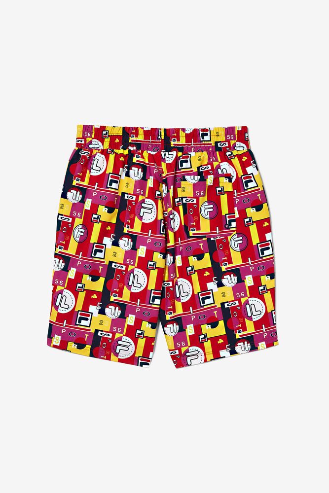 Keme Printed Swim Short 411 Homme|NALR-91169622