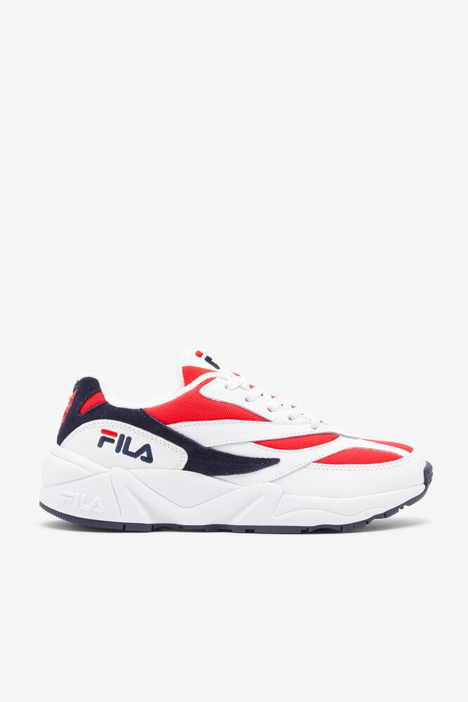 V94m Fred/Wht/Fnvy Fila Homme|ZADC-50307225