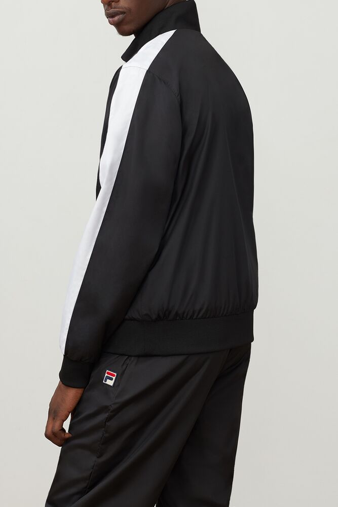 Hopper Windbreaker Blk/Wht Homme|OARS-71056939