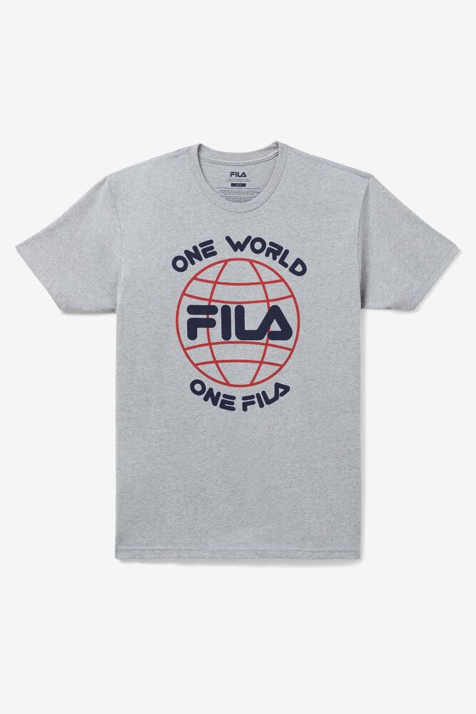 One World Tee 073 Homme|HLRJ-56045328