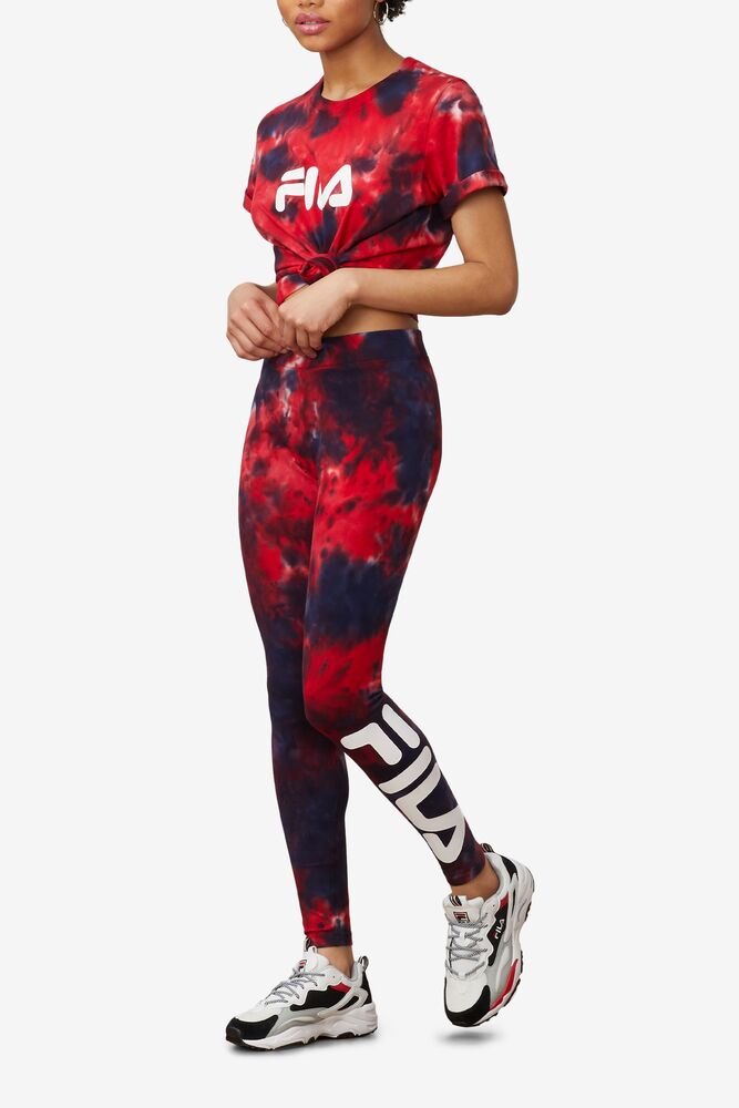 Laila Tie Dye Legging 410 Femme|LJZA-71270459