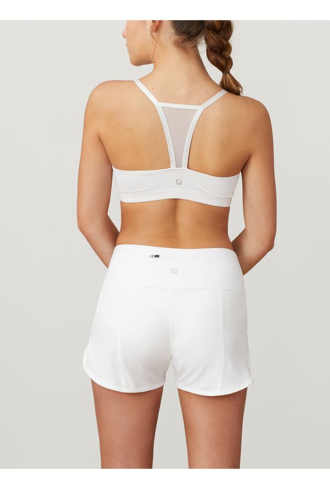 Essentials Stretch Woven Short Blanche Femme|XRKS-67045084