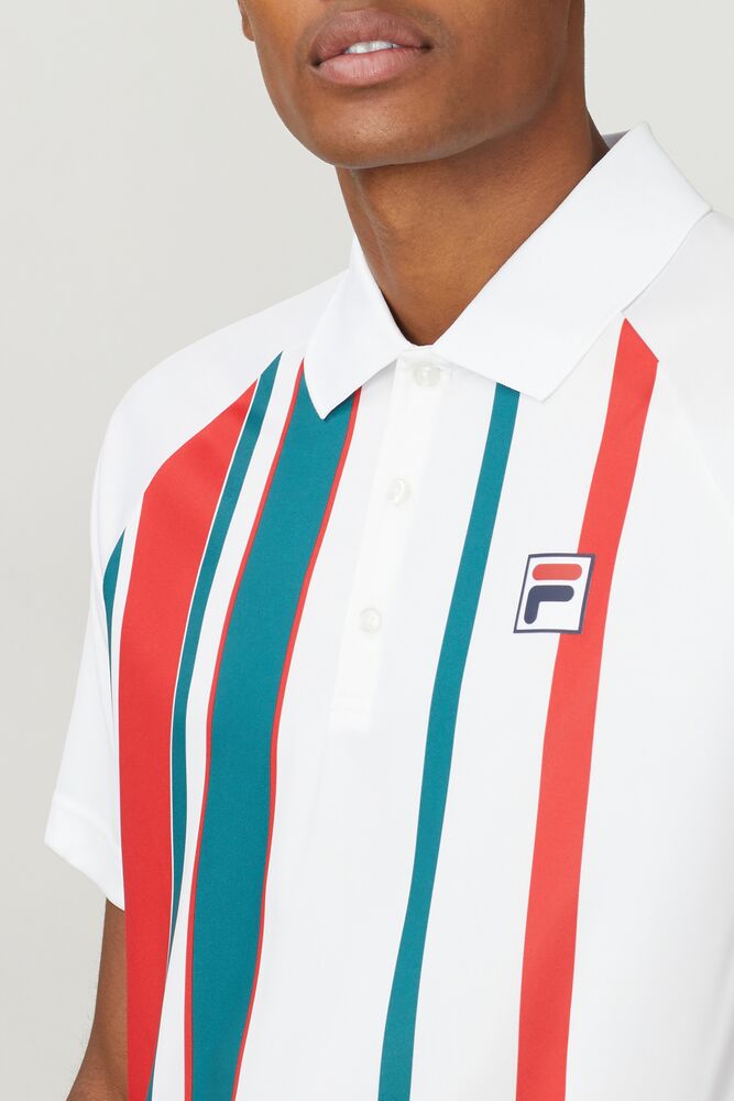 Legend Striped Printed Polo Homme|WXBV-56081571