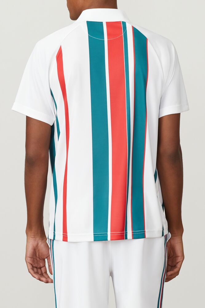 Legend Striped Printed Polo Homme|WXBV-56081571