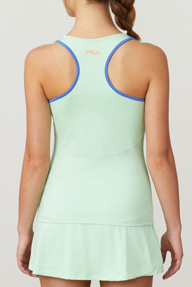 Colorful Play Racerback Tank Grna/Ampb Fila Femme|JFGO-91652031