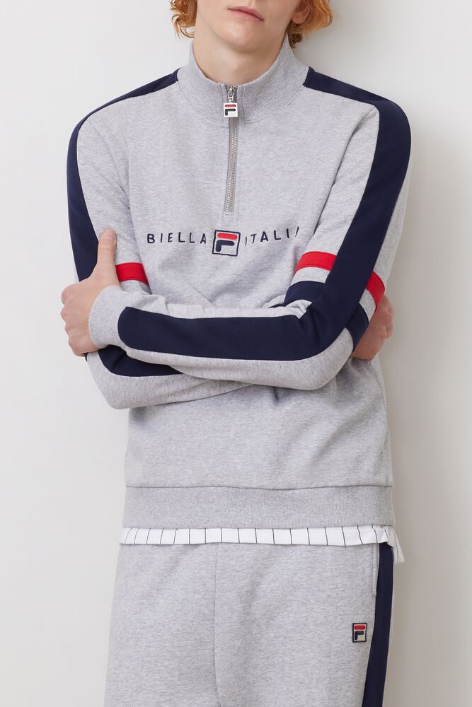 Romolo 1/2 Zip Sweat Homme|SWDA-50354088