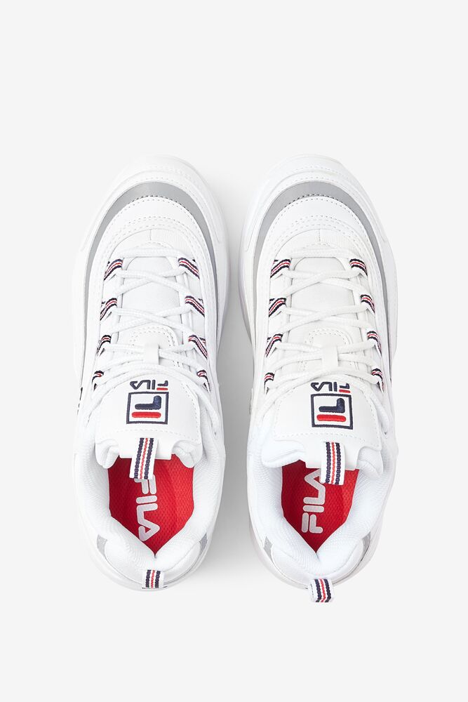 Fila Ray Wht/Fnvy/Msil Fila Femme|DHOA-22406129