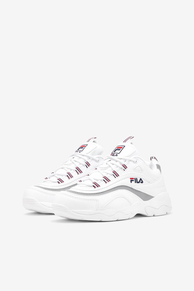 Fila Ray Wht/Fnvy/Msil Fila Femme|DOQG-02450653