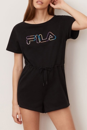 Delaney Romper Noir Fila Femme|BHTF-61338132