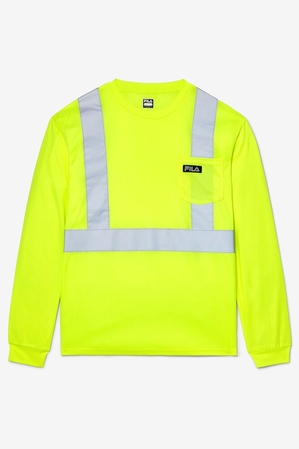 High Visibility Long Sleeve Work Chemise 740 Unisex|DFMK-93747260