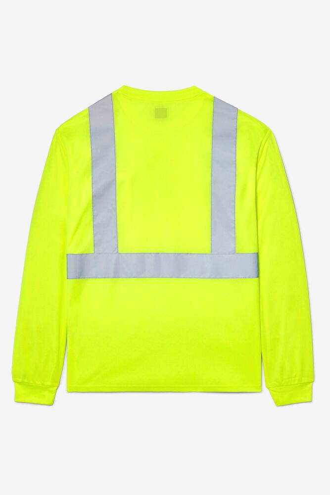 High Visibility Long Sleeve Work Chemise 740 Unisex|DFMK-93747260