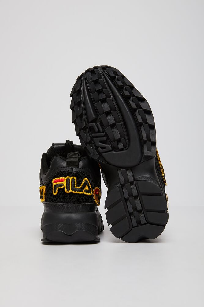 Fila Enfants Disruptor 2 Patches Blk/Blk/Blk Fila Enfants|ISCC-69048538