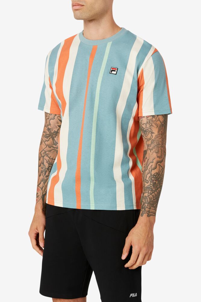 Gach Striped Tee 414 Homme|IUTE-16812340