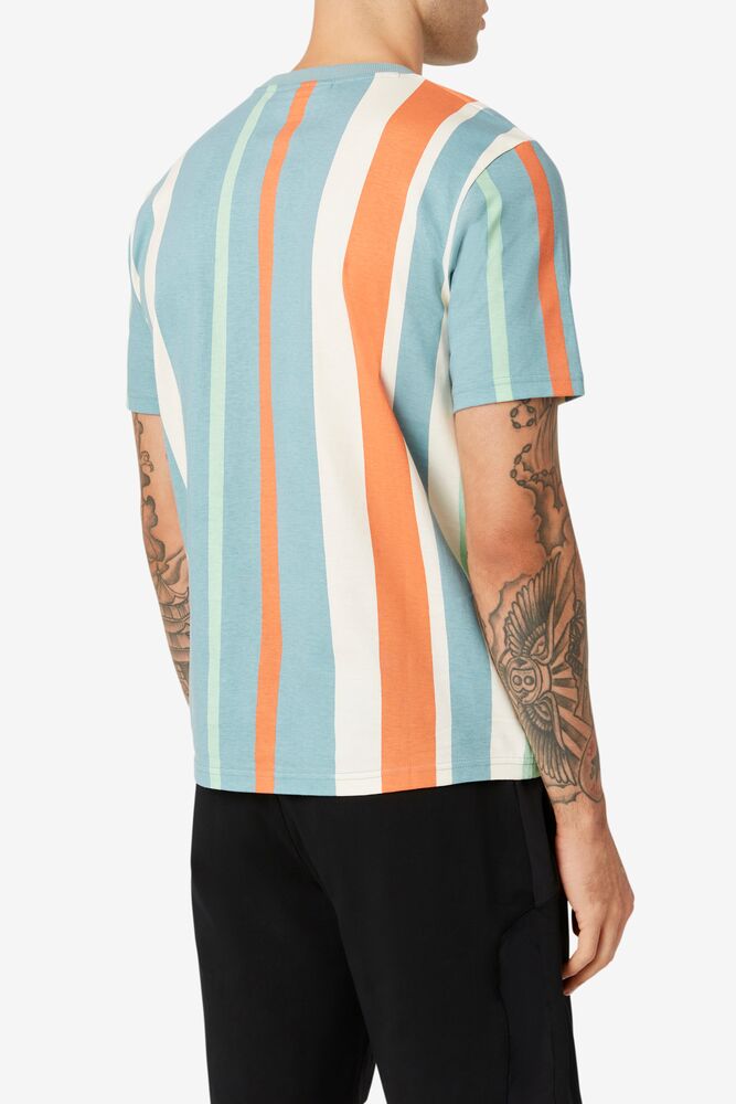 Gach Striped Tee 414 Homme|IUTE-16812340