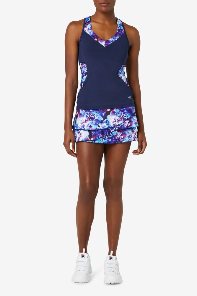 Pickleball Tiered Printed Skort 432 Femme|KANX-55502033