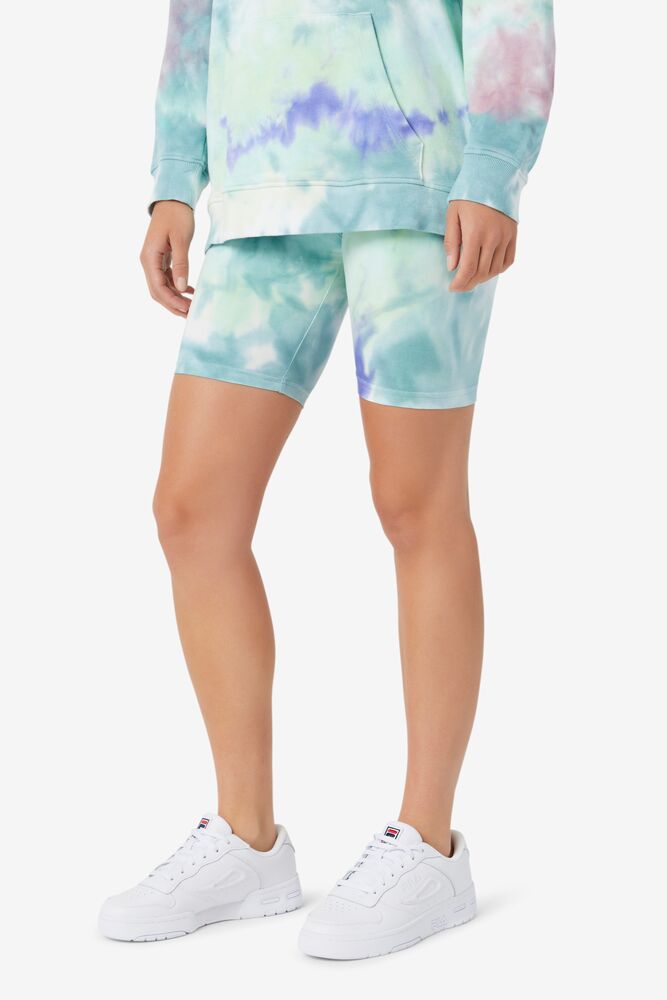 Taima Tie Dye Bike Short 415 Femme|ZNXI-48845439