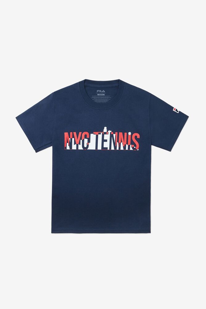 Fila Enfants Nyc Youth Tennis Tee 412 Enfants|NXGJ-62536481