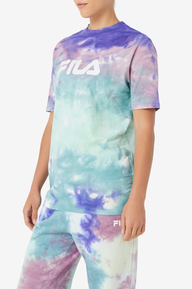 Alivia Tie Dye Tee 415 Femme|ZAAE-95957648