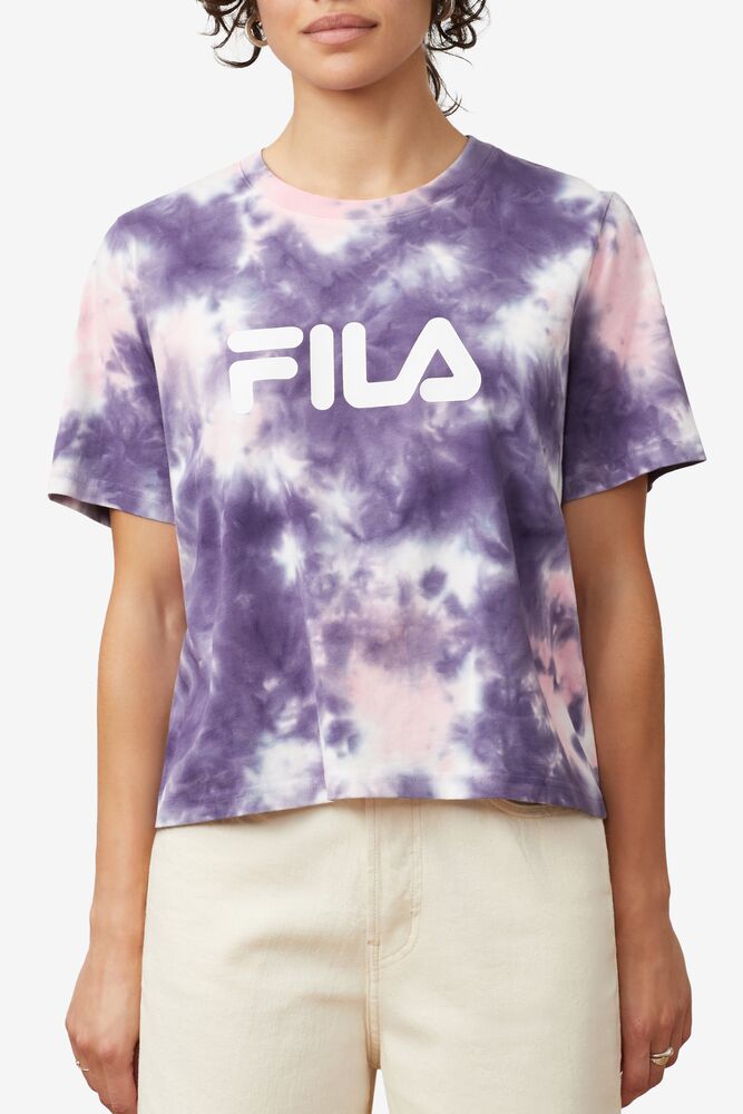 Hannah Tie Dye Tee 575 Femme|FYDQ-72504771