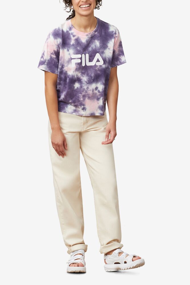 Hannah Tie Dye Tee 575 Femme|FYDQ-72504771